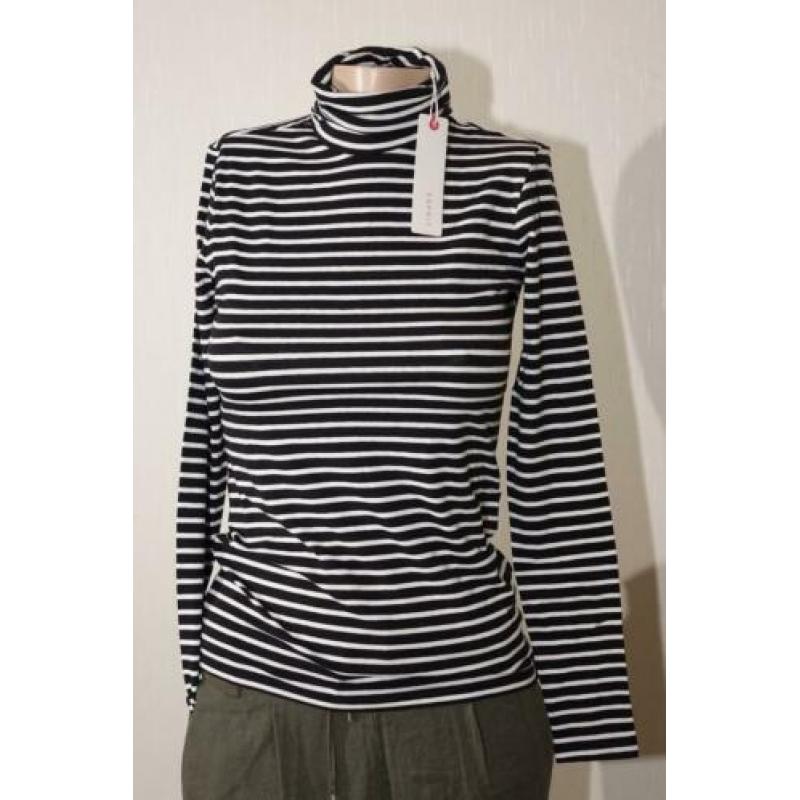 nieuw zwart wit colletje van ESPRIT