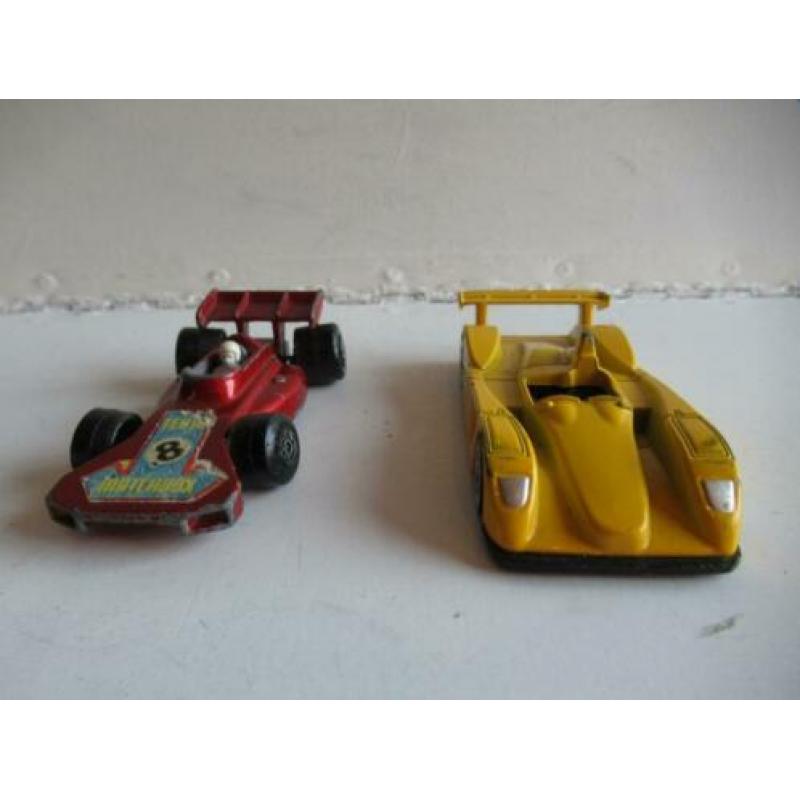 2 Raceauto's Sikuracer 0863 Matchbox Lesney 24
