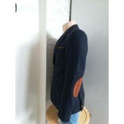 Saxoo London SL blauwe blazer/colbert maat M/48/50.