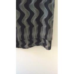 Wille. Zwart/witte top. Maat XL