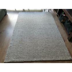 Handgeweven Vloerkleed / Tapijt Grijs 160x230cm