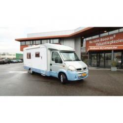 Burstner Delfin Performance 700 T ENKELE BEDDEN, SCHOTELTV