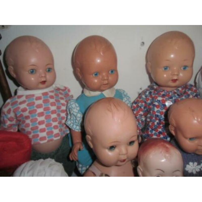 Collectie ok kader poppen