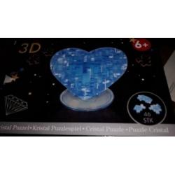 Crystal puzzel 3 stuks