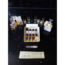 Originele chanelparfum en vele mini's met korting