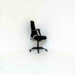 BMA Axia MAX 24u: Zwarte stof, Bureaustoelen/Burostoelen.