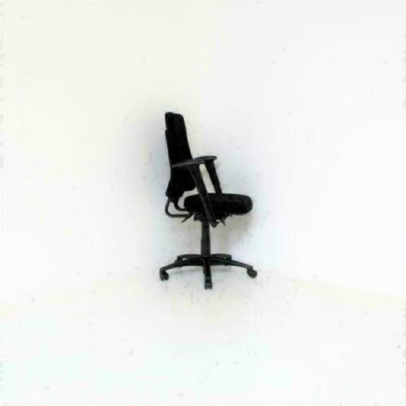 BMA Axia MAX 24u: Zwarte stof, Bureaustoelen/Burostoelen.
