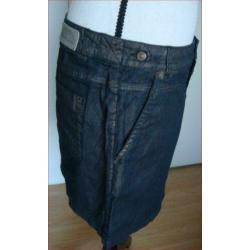 SUMMUM bronskleurige jeans rok maat 40 nieuw