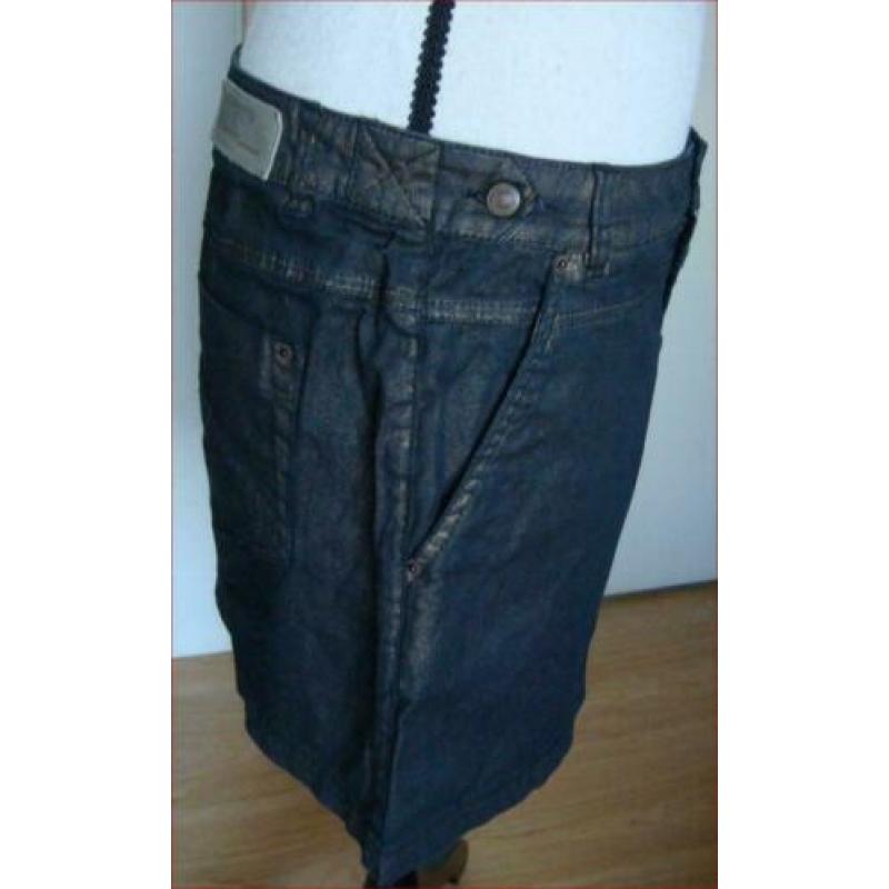 SUMMUM bronskleurige jeans rok maat 40 nieuw