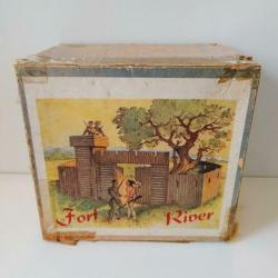 Fort River Elastolin Lineol Hausser Etc cowboy indiaan +DOOS