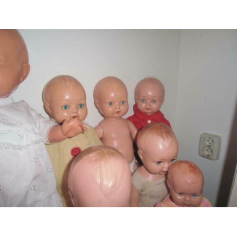 Collectie ok kader poppen
