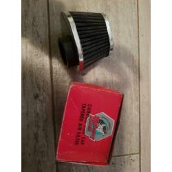Diverse luchtfilters verchroomd