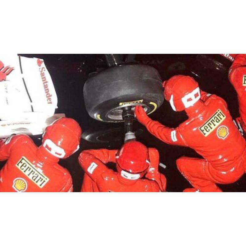 Ferrari pitcrew. Heeft niemand