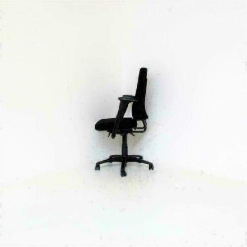 BMA Axia MAX 24u: Zwarte stof, Bureaustoelen/Burostoelen.