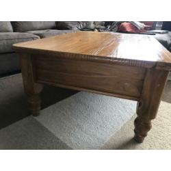 Grenen salontafel