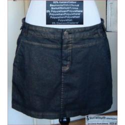 SUMMUM bronskleurige jeans rok maat 40 nieuw