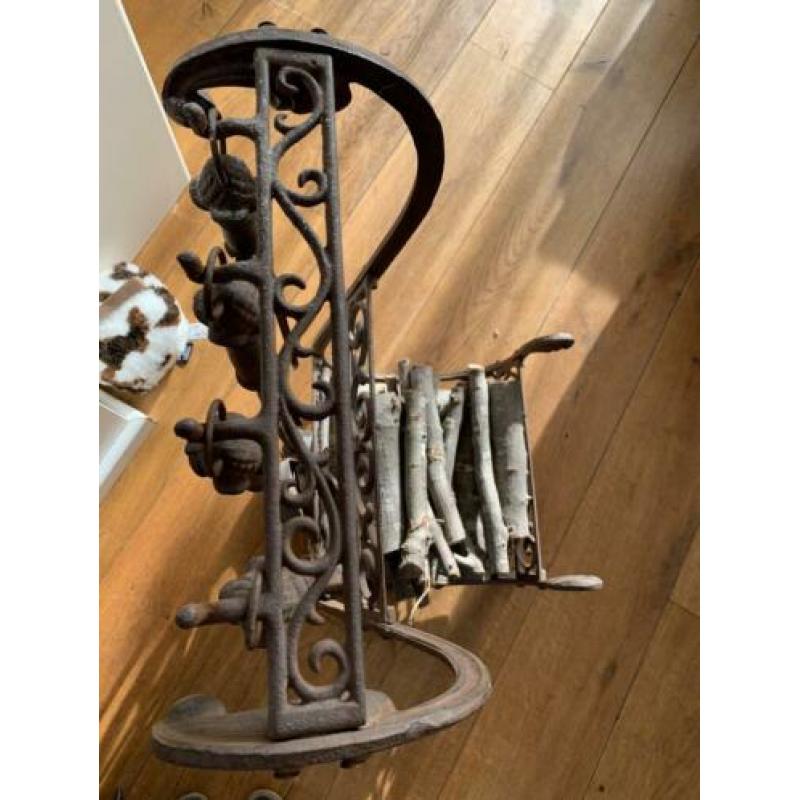 Haardset compleet - brocante en nostalgisch