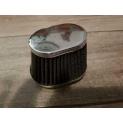 Diverse luchtfilters verchroomd