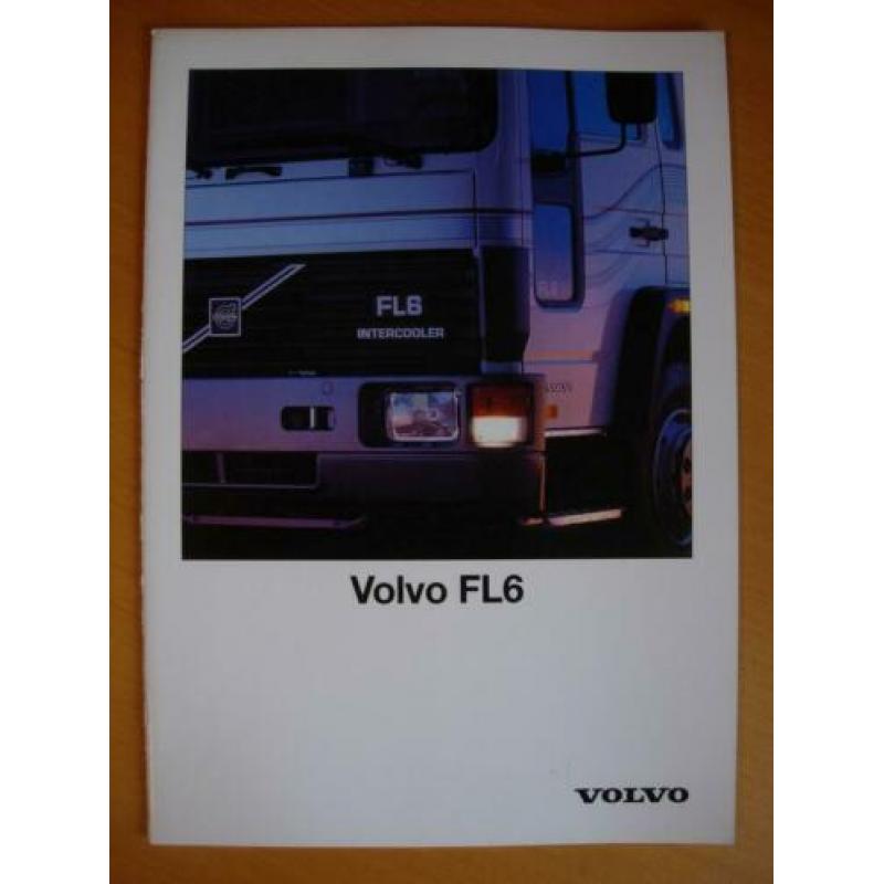 Volvo FL6 Brochure 1992 FL 6 - NL