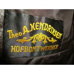 Vintage koeien huid jas nieuwstaat