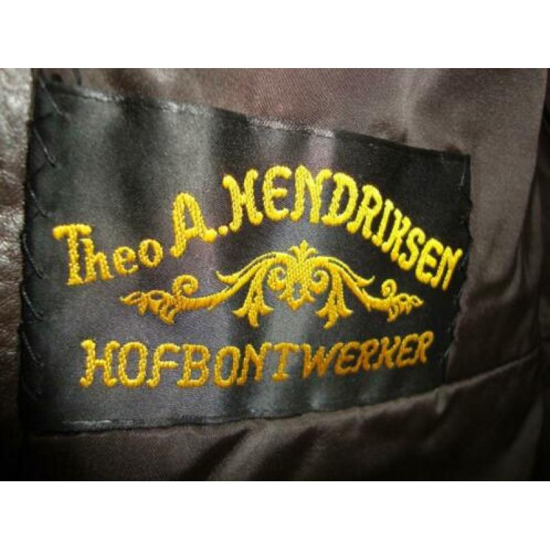 Vintage koeien huid jas nieuwstaat