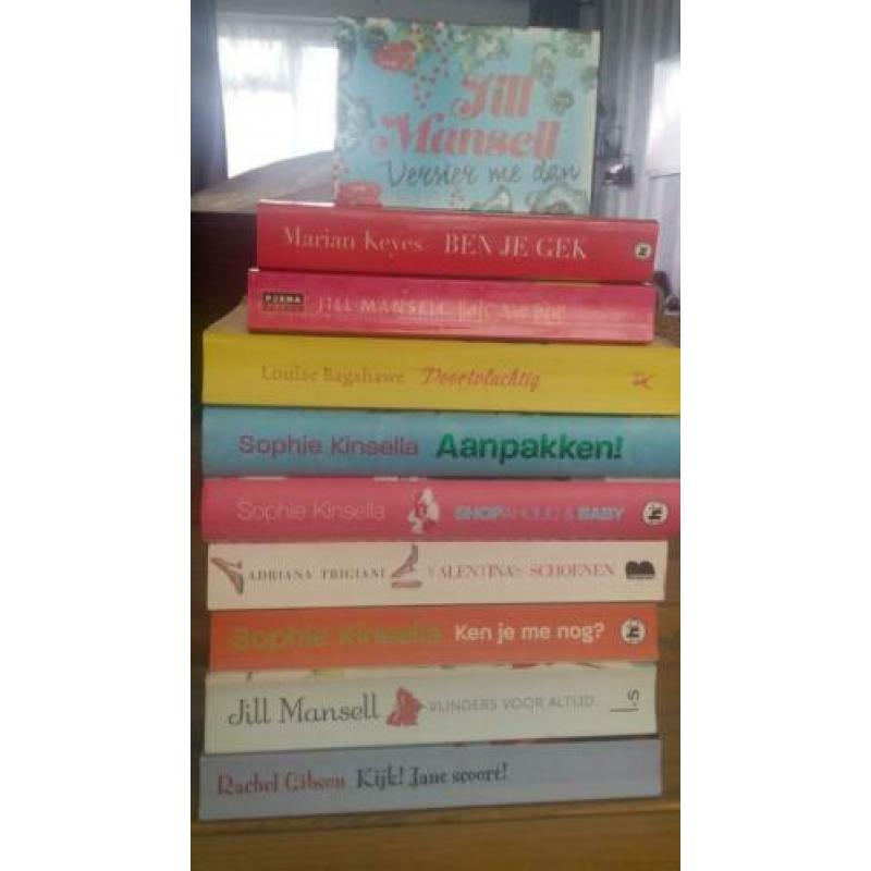 Boeken oa Sophie Kinsella, Jill Mansell