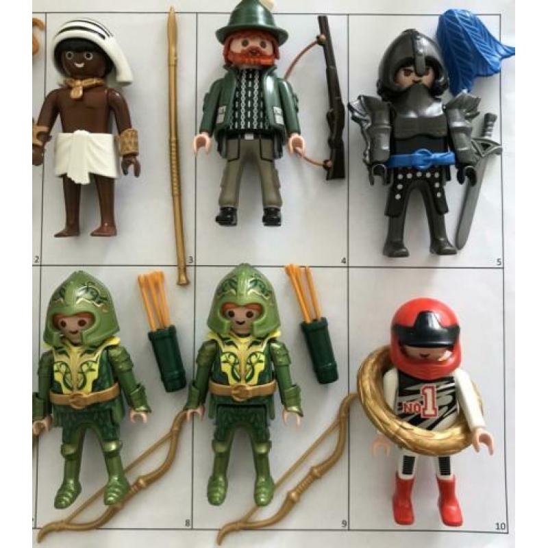Playmobil 6840 serie 10 9332 serie 13 9443 serie 14 Figures