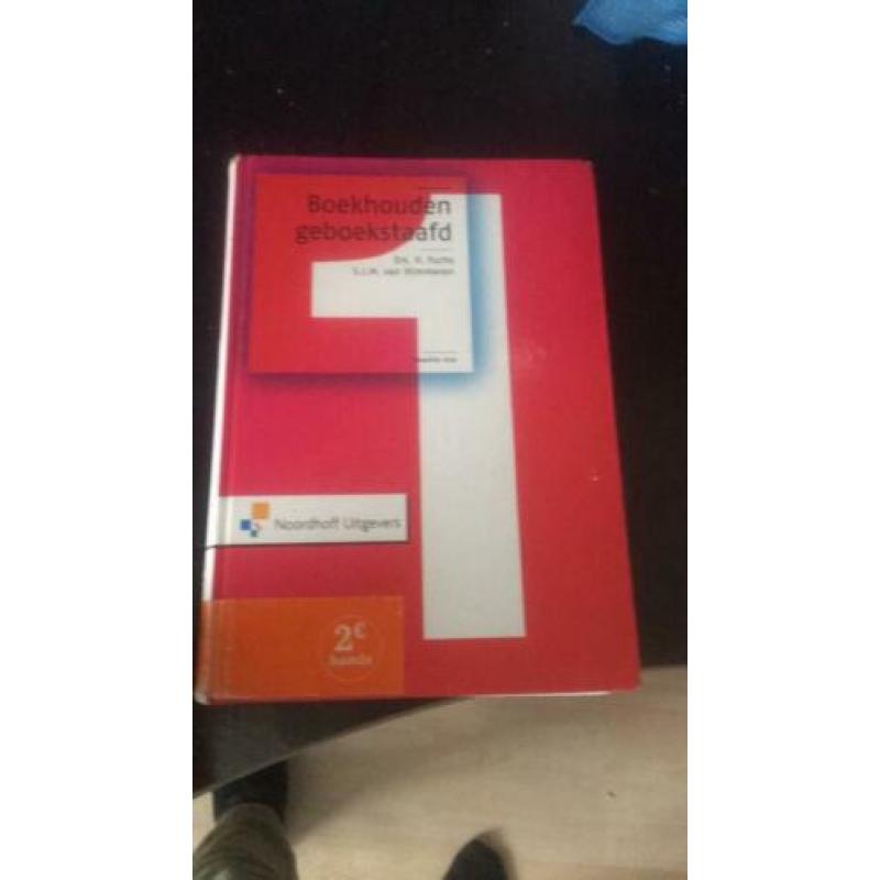 Boekhouden geboekstaafd 12de druk (nieuw gekocht)
