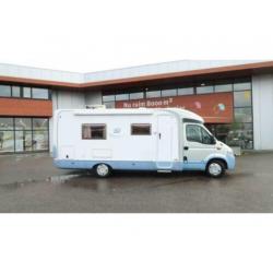Burstner Delfin Performance 700 T ENKELE BEDDEN, SCHOTELTV