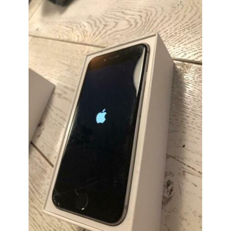 Apple Iphone 6 space grey 16gb scherm kapot