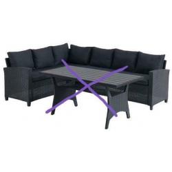 Hoek loungeset