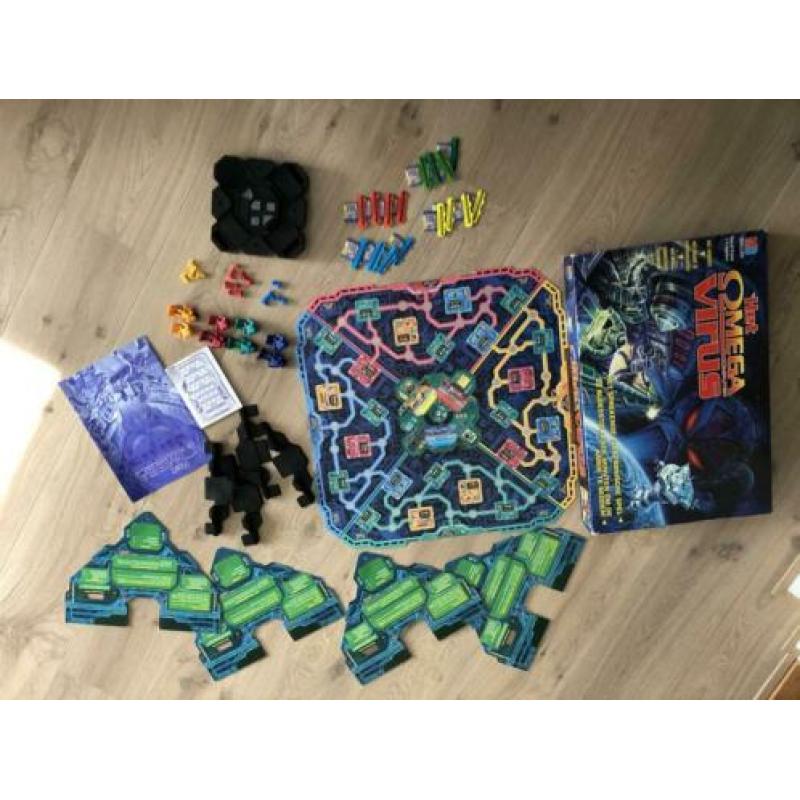 Het Omega Virus MB bordspel