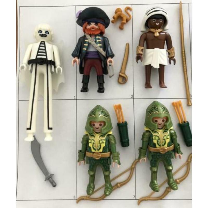 Playmobil 6840 serie 10 9332 serie 13 9443 serie 14 Figures