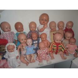 Collectie ok kader poppen