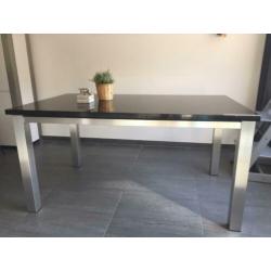 Eettafel + Salontafel graniet