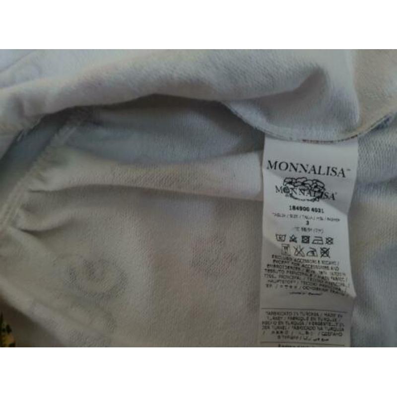 Monnalisa jurk, maat 3 - 98.
