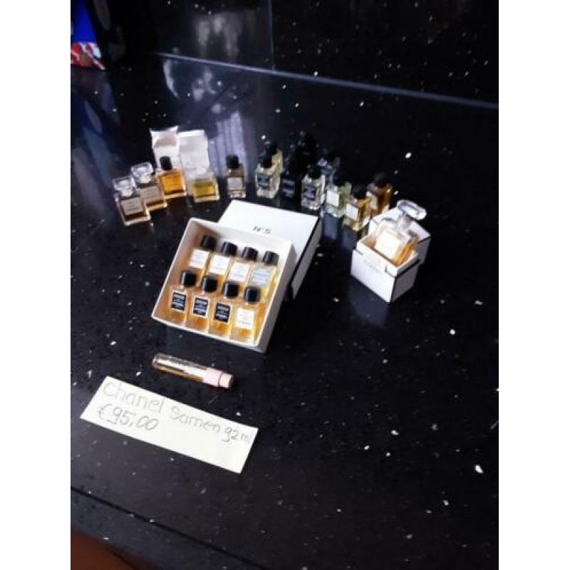 Originele chanelparfum en vele mini's met korting