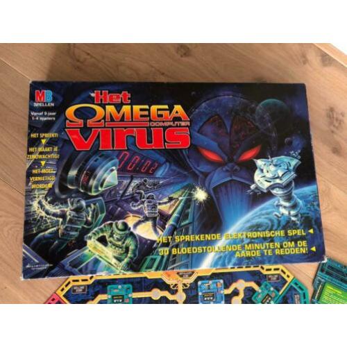 Het Omega Virus MB bordspel