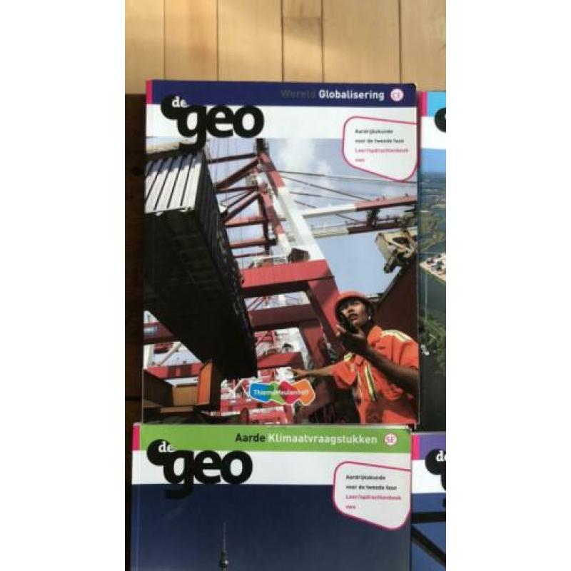 De geo aardrijkskunde tweede fase boeken vwo
