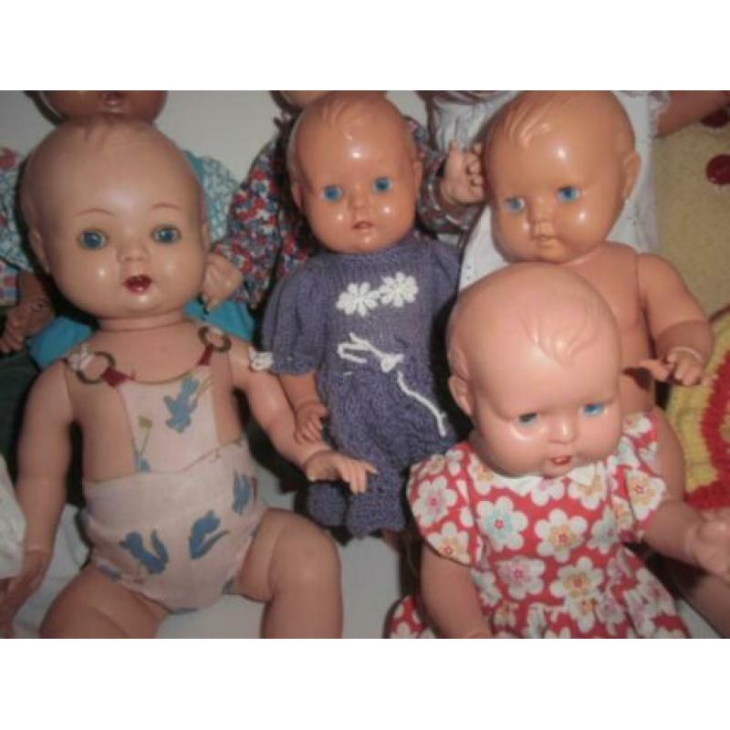 Collectie ok kader poppen