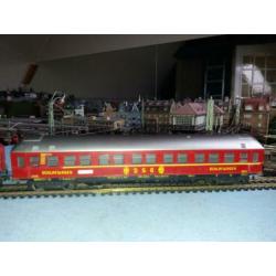 Kavel 2 Fleischmann 2 stuks DSG wagons