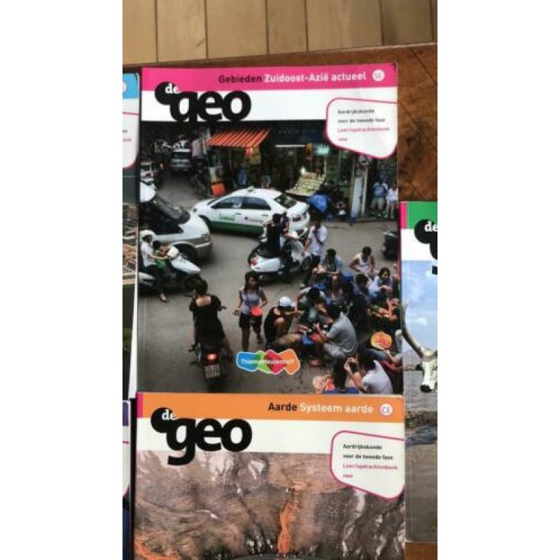 De geo aardrijkskunde tweede fase boeken vwo