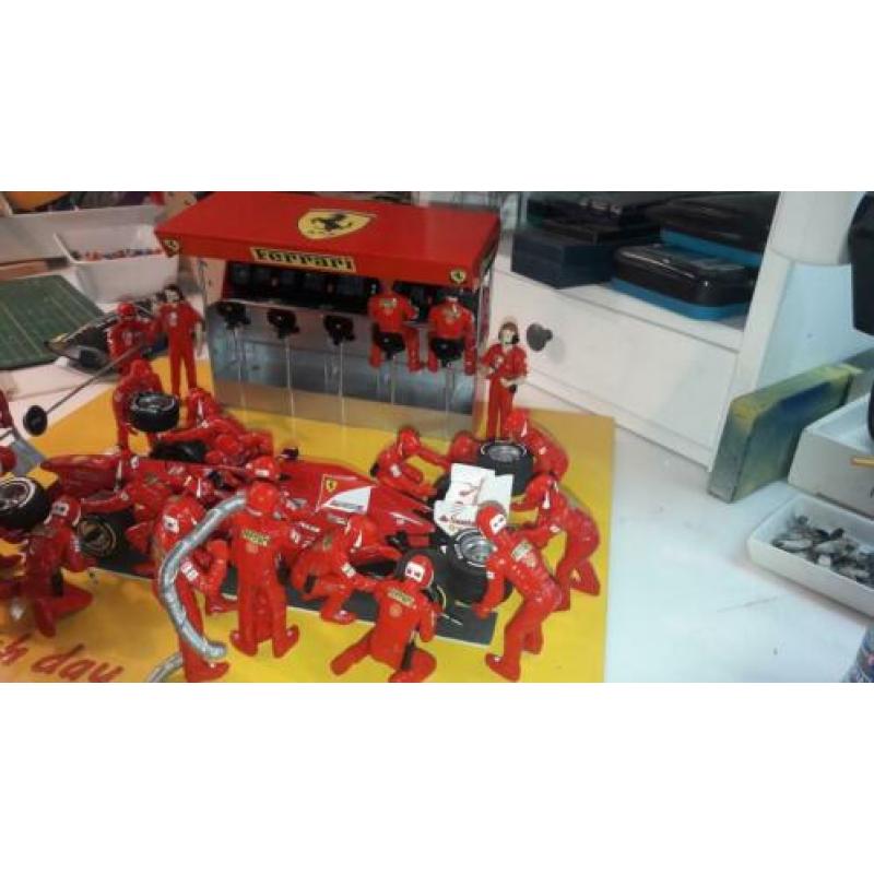 Ferrari pitcrew. Heeft niemand