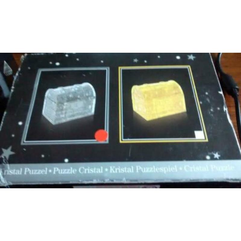 Crystal puzzel 3 stuks