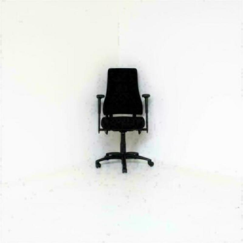 BMA Axia MAX 24u: Zwarte stof, Bureaustoelen/Burostoelen.