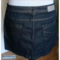 SUMMUM bronskleurige jeans rok maat 40 nieuw