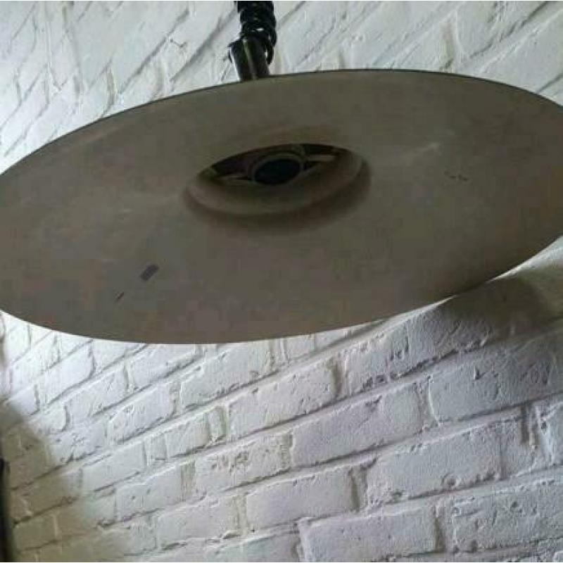 Vintage hanglamp met trekpendule