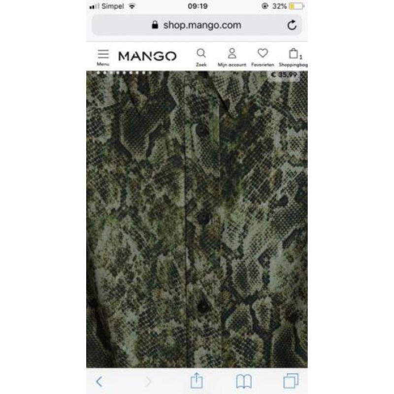 Blousejurk van Mango