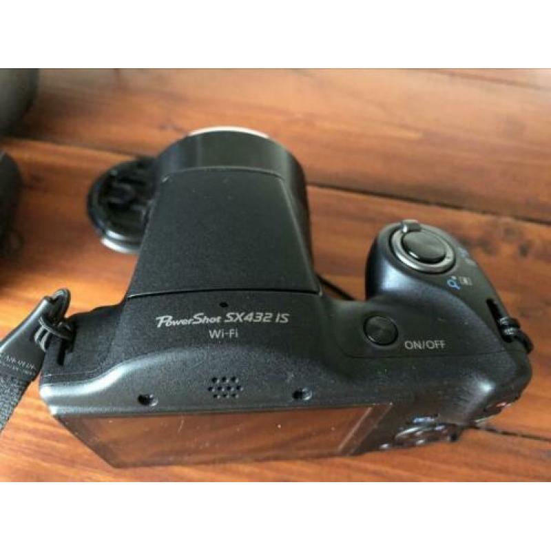 Canon powershot sx 432 met sd kaart en tas