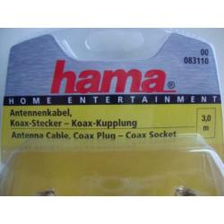 Antennekabel hama 00083110 antenne kabel hd led tv 3m